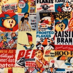 Retro LeSportsac Kelloggs Cereal Mid-Century Crossbody/shoulder bag